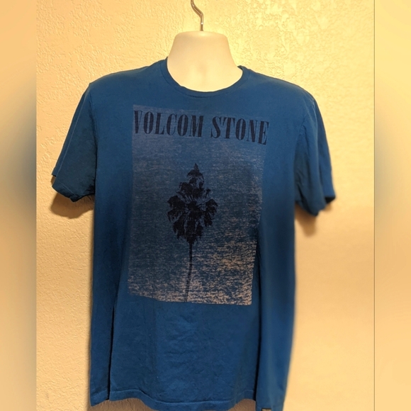 Volcom Men's Vintage GUC Navy Blue Tee - Picture 1 of 3